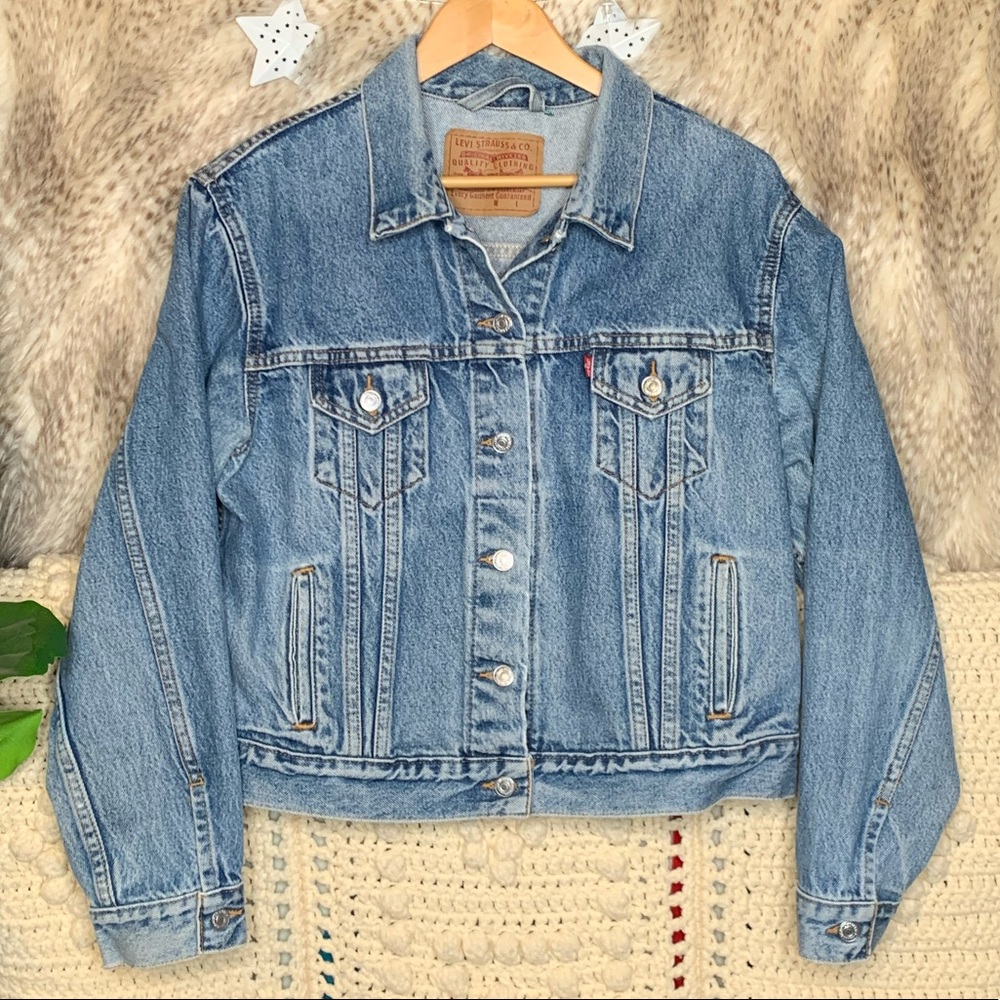 Vintage Denim Jean Jacket main image 1